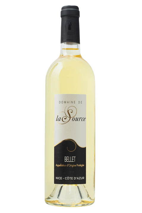 vin blanc domaine de la source AOP Bellet 2019